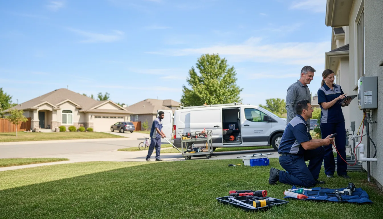 Tankless water heater service in Newland, NC